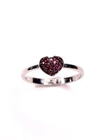 Anello Stocco Gioielli Donna in Oro bianco Zircone ANS2 - ANS2